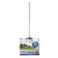 Aquael Telescopic Fish Net - Retino con Manico Estendibile fino a 50cm in Alluminio