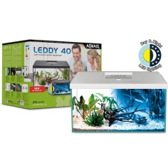 Aquael Aquarium Set Leddy 40 Day&Night - acquario cm41X25X25h accessoriato