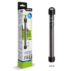 Aquael Fix2 - riscaldatore elettronico pretarato a 25°C per acquari