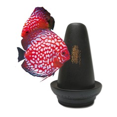 Aquatic Nature Cono Professionale per Discus in Terracotta con Base Concava Misure Diametro 17x25H cm 2