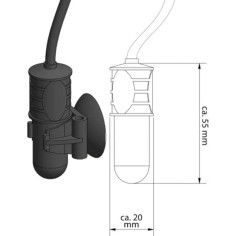 Aquamedic Micro Heater 10w - riscaldatore regolabile per nano acquari 2