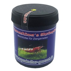 Hiro Shrimp Pellet Food Color 125ml - Mangime Completo con Carotenoide per Gamberetti Carnovori ed Erbivori