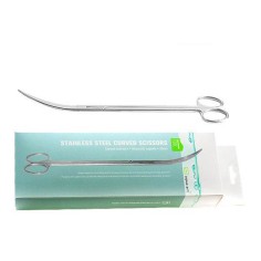 AquaArt Curved Scissors 25cm - forbici curve in acciaio inox 2