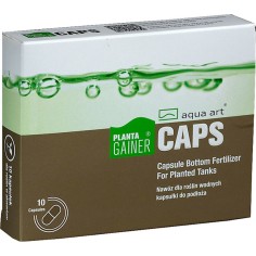 AquaArt Planta Gainer Caps - compresse fertilizzanti da fondo