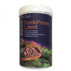 Aquaristica ABA FondoPronto Laterit 2-3mm barattolo da 1,8 kg con sfere di PlantaLit Depot - Substrato fertile per acqua dolce