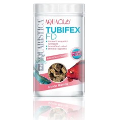 Aquaristica Tubifex FD -Tubifex Rivulorum liofilizzati per pesci marini e d'acqua dolce