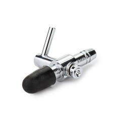 AquariumLine Rubinetto Aria in Metallo a 1 uscita con leva regolazione flusso 2