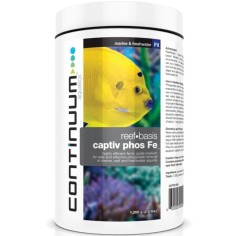 Continuum Aquatics Reef Basis Captiv Phos Fe 300gr - resina ferrosa antifosfati e silicati per acqua marina