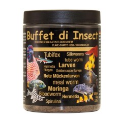 Discusfood Buffet di Insect 300ml/65gr - fioccato a base di insetti per pesci d'acqua dolce