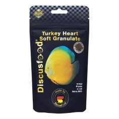 Discusfood Turkey Heart 1,5mm - Alimentazione Premium per Discus con Cuore di Tacchino - Made in Germany