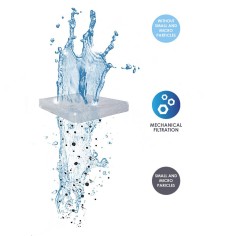 Ciano Water Pad Size XL - Ricambio Ovatta per Filtri CFBIOXL 2