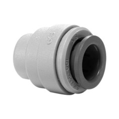 John-Guest Serie PI4608S - Colore GrigioTerminale Cieco (tappo) Ø Tubo 1/4