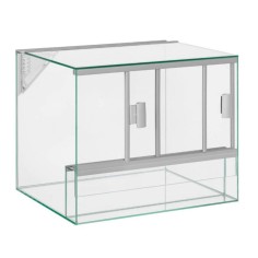 Diversa Terrario in Vetro con Apertura Scorrevole