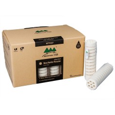 Mountain Tree Fresh Lotus Root Bacteria House II Ø4x16cm box da 24pz - supporto biologico per laghetti e acquari d'acqua dolce
