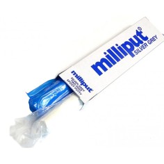Milliput Silver Grey - Colla epossidica bicomponente GRIGIA 2