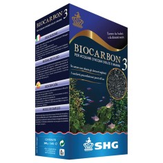 SHG Biocarbon - carbone extra attivo - 3X80 gr