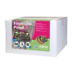 Velda Fountain Pond Square cm75x75x35 - minilaghetto decorativo con fontana 2