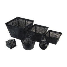 Velda Plant Basket Plastic Round cmØ22x12h - cesto circolare in plastica rigida per piante da laghetto 2