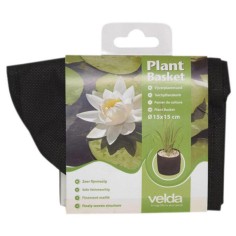 Velda Plant Basket Round cmØ15x25h - cesto in tessuto per la coltivazione di piante da laghetto 2