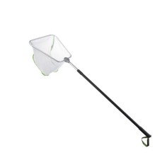 Velda Pond Net Daphnia Square Ø35cm - retino quadrato a maglia fine con manico telescopico fino a 1,8m