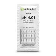 Milwaukee Soluzione in Bustina Monodose 20ml calibrazione pH 4.01 ( Conf. da 5 Bustine)