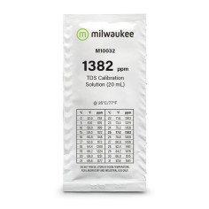 Milwaukee Soluzione in Bustina Monodose 20ml di calibrazione TDS 1382ppm (Conf. da 5 Bustine)