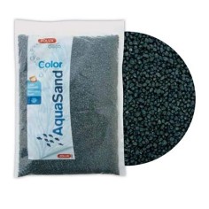 Zolux Aquasand Blu Petrolio 3-5mm 5kg - ghiaietto per acqua dolce