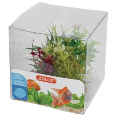 Zolux Decor Plant Box 4pz kit 4 - mix di 4 piante artificiali