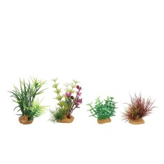 Zolux Decor Plant Box 4pz kit 4 - mix di 4 piante artificiali 2