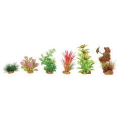Zolux Decor Plant Box 6pz kit 1 - mix di 6 piante artificiali 2