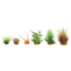 Zolux Decor Plant Box 6pz kit 3 - mix di 6 piante artificiali 2