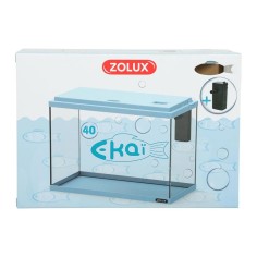 Zolux Ekai 40 24L - acquario cm40x20x28h completo di filtro interno