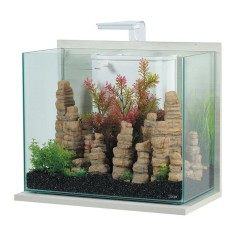 Zolux Idro 50 - acquario 50L cm50x25x40h con filtro interno e plafoniera LED