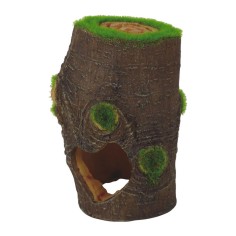 Zolux Ki Pouss Tronco Small cm6,6x5,6x10h - decorazione con semi di Glossostigma Elatinoides incorporati