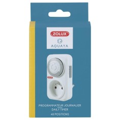 Zolux Timer Analogico Giornaliero 24 Ore - Presa Schuko Massimo Carico 3680watt