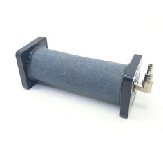 Diffusore d'ossigeno cilindrico con portagomma a gomito mm150x50h per acquari e laghetti