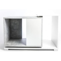 Diversa Cabinet Duo Grey White cm90x60x50h - supporto double face per High Terrarium 2