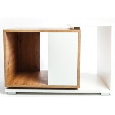 Diversa Cabinet Duo Forest White cm80x50x50h - supporto double face per High Terrarium 2