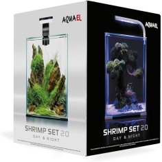 Aquael Shrimp Set Smart Day&Night 19 litri cm25x25x30h -... 2
