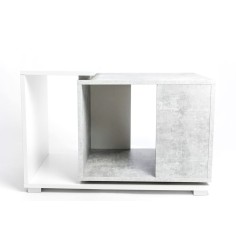 Diversa Cabinet Duo Grey White cm74x45x50h - supporto...