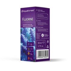 Aquaforest Fluorine 50ml - integratore concentrato di fluoro 2