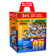 JBL ProTerra Turtle Menu 250ml 3+1 - mix di mangimi per...