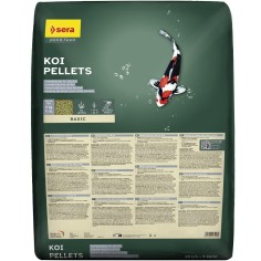 Sera Koi Pellets 40L/5kg - Mangime per l’estate con il...