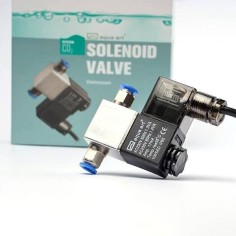 AquaArt CO2 Solenoid Valve - Elettrovalvola 220V a basso... 2