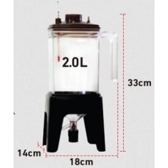 Ziss ZH-2000 - schiuditoio per Artemie capacità 2lt 2