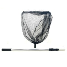 Pond Fishnet cm55x50 - retino per laghetto con manico telescopico da 90 a 230cm in alluminio
