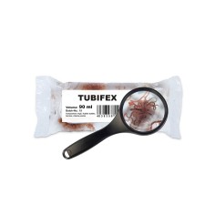Cibo Vivo Tubifex confezione da 90ml - tubifex vivi