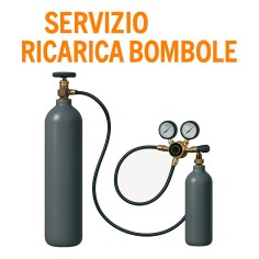 Servizio di ricarica Bombola Co2 da 4kg