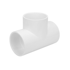Aquariumline Raccordo a T 90° in PVC bianco ad...