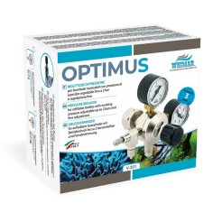 Whimar Optimus con manometri di alta e bassa pressione per bombole ricaricabili standard
